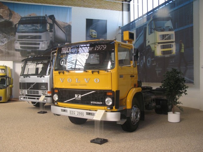 Грузовик Volvo в музее