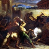Бег свободных лошадей в Риме