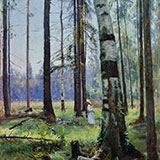 Опушка леса, 1870-е