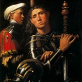 Воин и оруженосец (Гаттамелата)