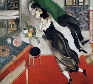 Картина "День Рождения", Марк Шагал, 1915