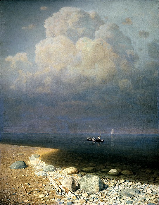 Картина «Ладожское озеро», Архип Иванович Куинджи — описание