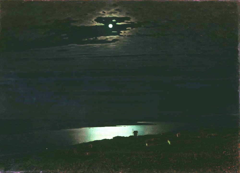 Картина «Лунная ночь на Днепре», Архип Иванович Куинджи