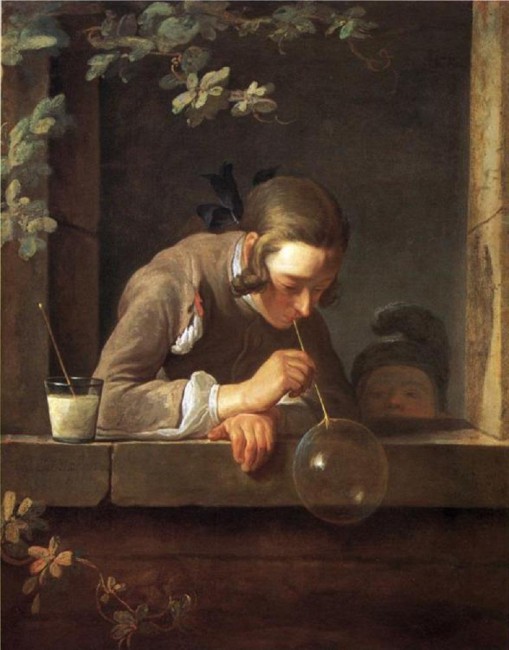 Мыльные пузыри, Жан-Батист Симеон Шарден, 1734