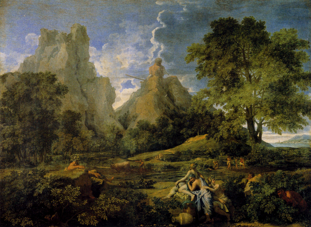 Пейзаж с Полифемом, Никола Пуссен, 1649
