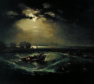 Рыбаки в море, Уильям Тернер - описание картины