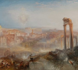 Современный Рим-Кампо Ваччино, Уильям Тёрнер - описание