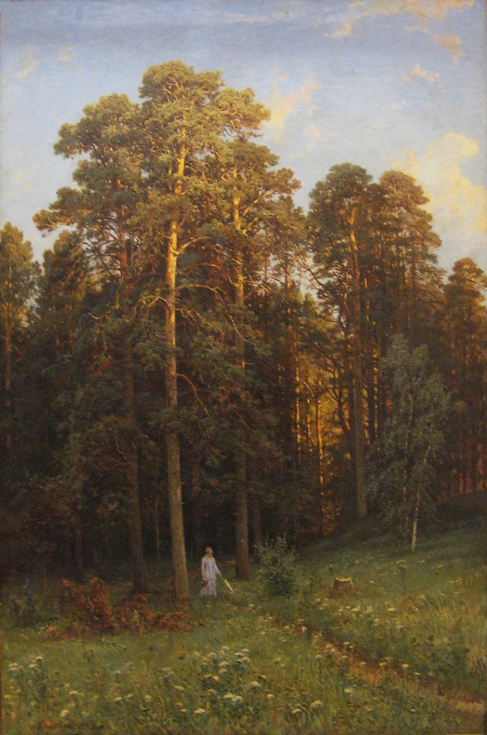 На опушке соснового леса, Шишкин, 1882
