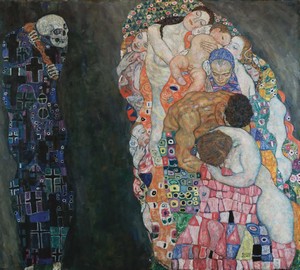 Картина Густава Климта "Смерть и жизнь"