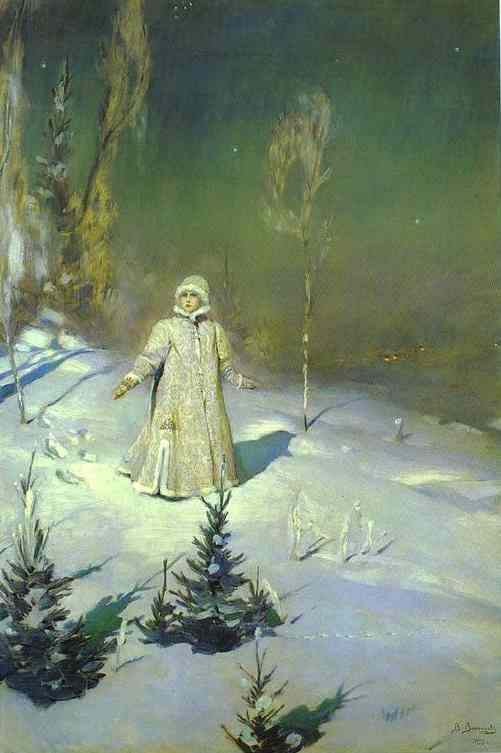 Описание картины Васнецова «Снегурочка», 1899