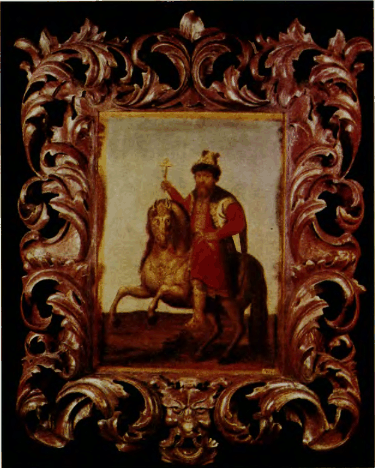 Gортрет царя Алексея Михайловича на коне