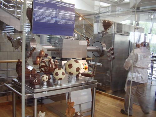 Шоколадная мини-фабрика в кельнском музее шоколада