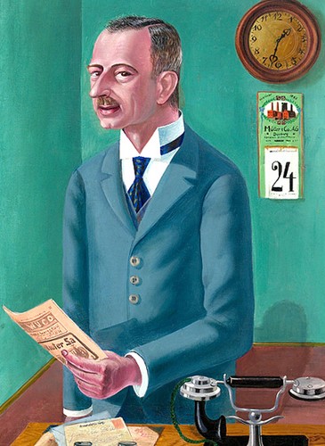 Бизнесмен Макс Роесберг, Отто Дикс, 1922