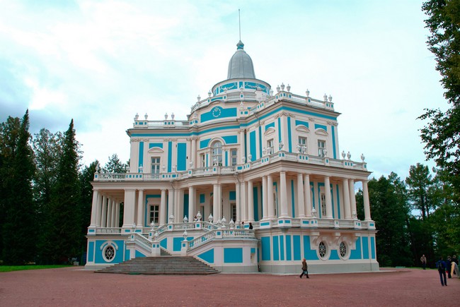 Павильон катальной горки, Ораниенбаум, Петербург