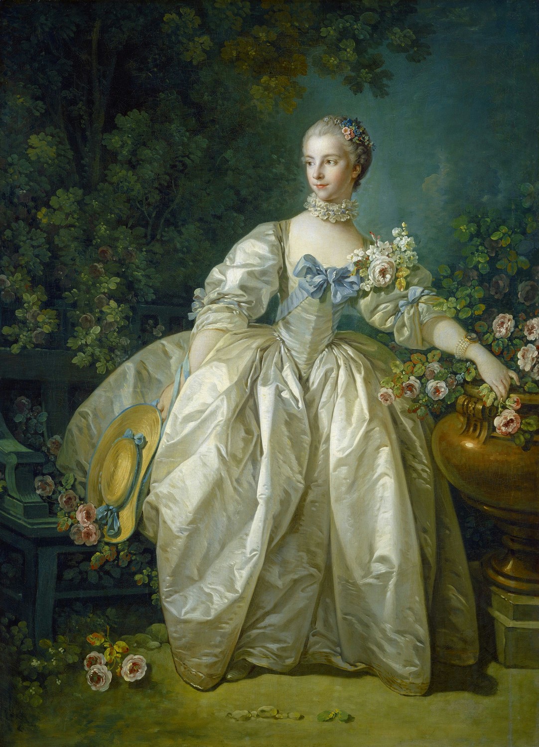 Франсуа Буше портрет мадам де Помпадур 1759