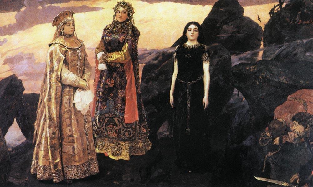 Картина три богатыря васнецова описание 2 класс