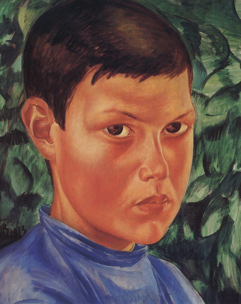 Кузьма Петров портрет мальчика