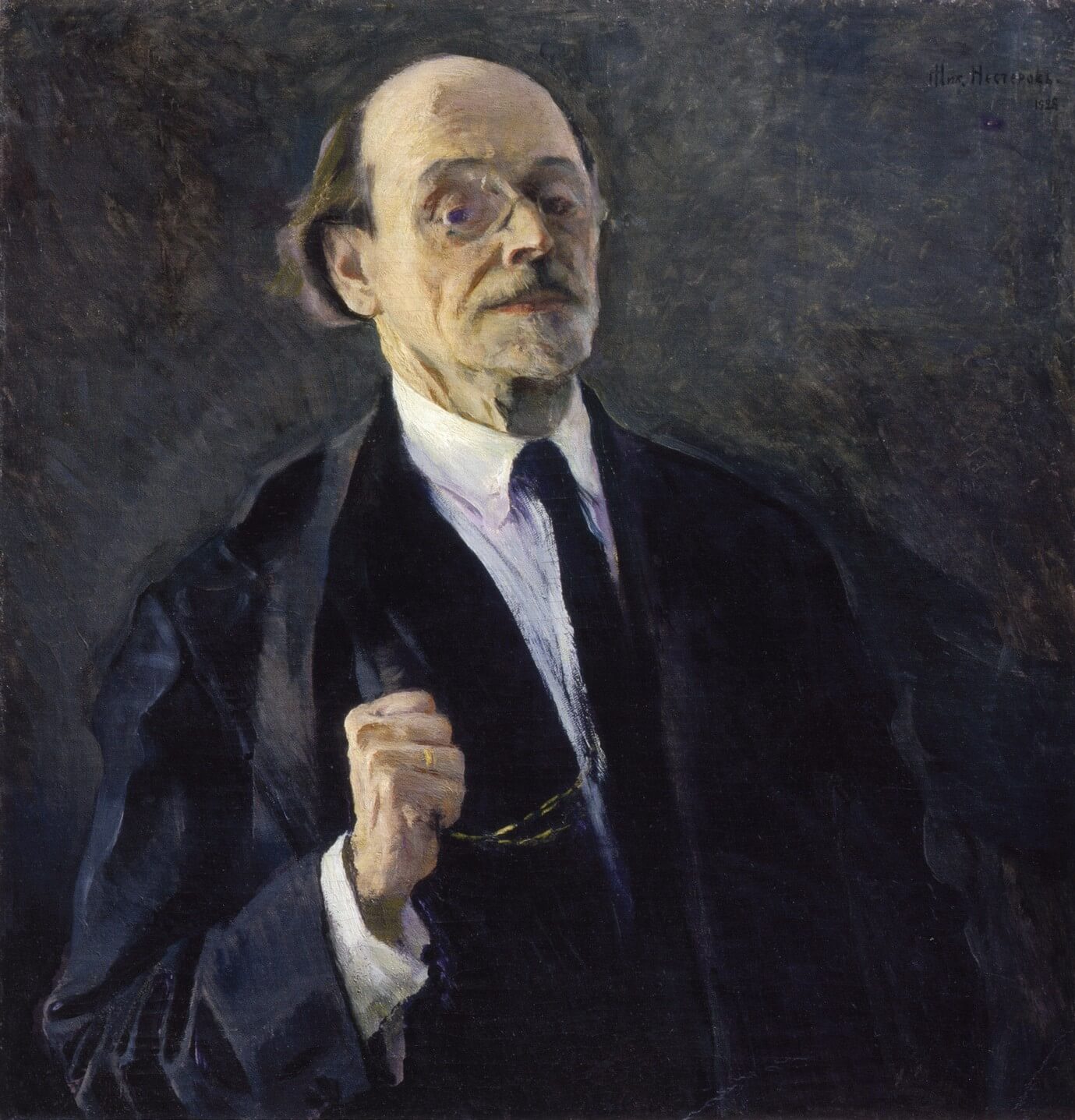 Михаил Нестеров автопортрет 1928