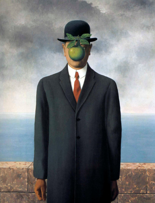 Картина «Сын человеческий», Рене Магритт — смысл и описание картины
