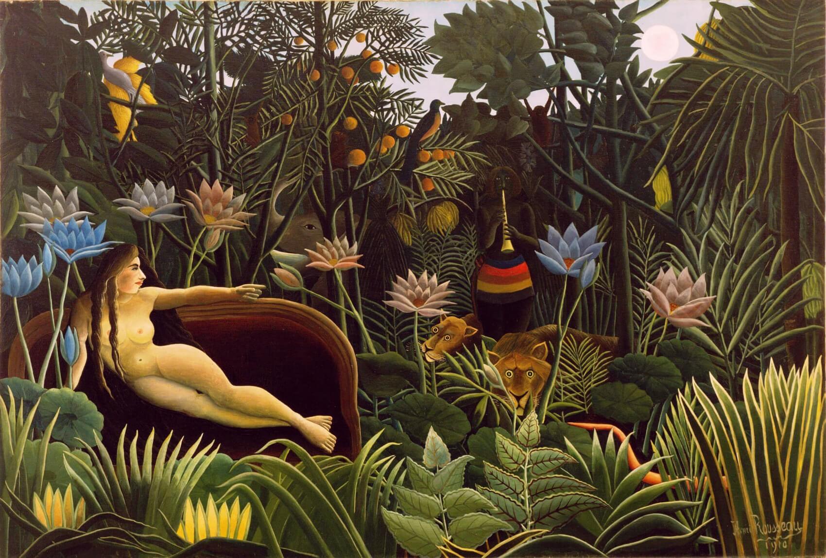 Henri rousseau картины