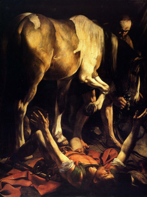 «Обращение Савла», Караваджо — описание картины