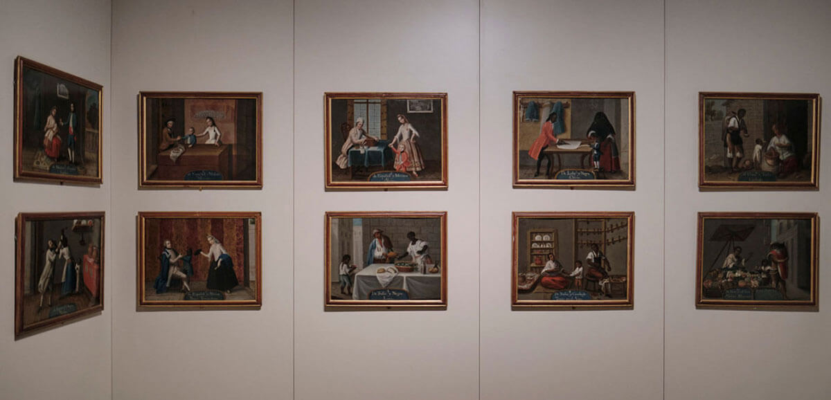 Картины художников в музее Америки в Мадриде