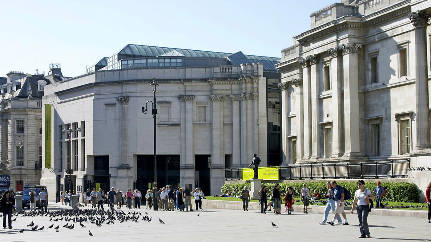 Национальная галерея в Лондоне, фото здания Крыло Сейнсбери