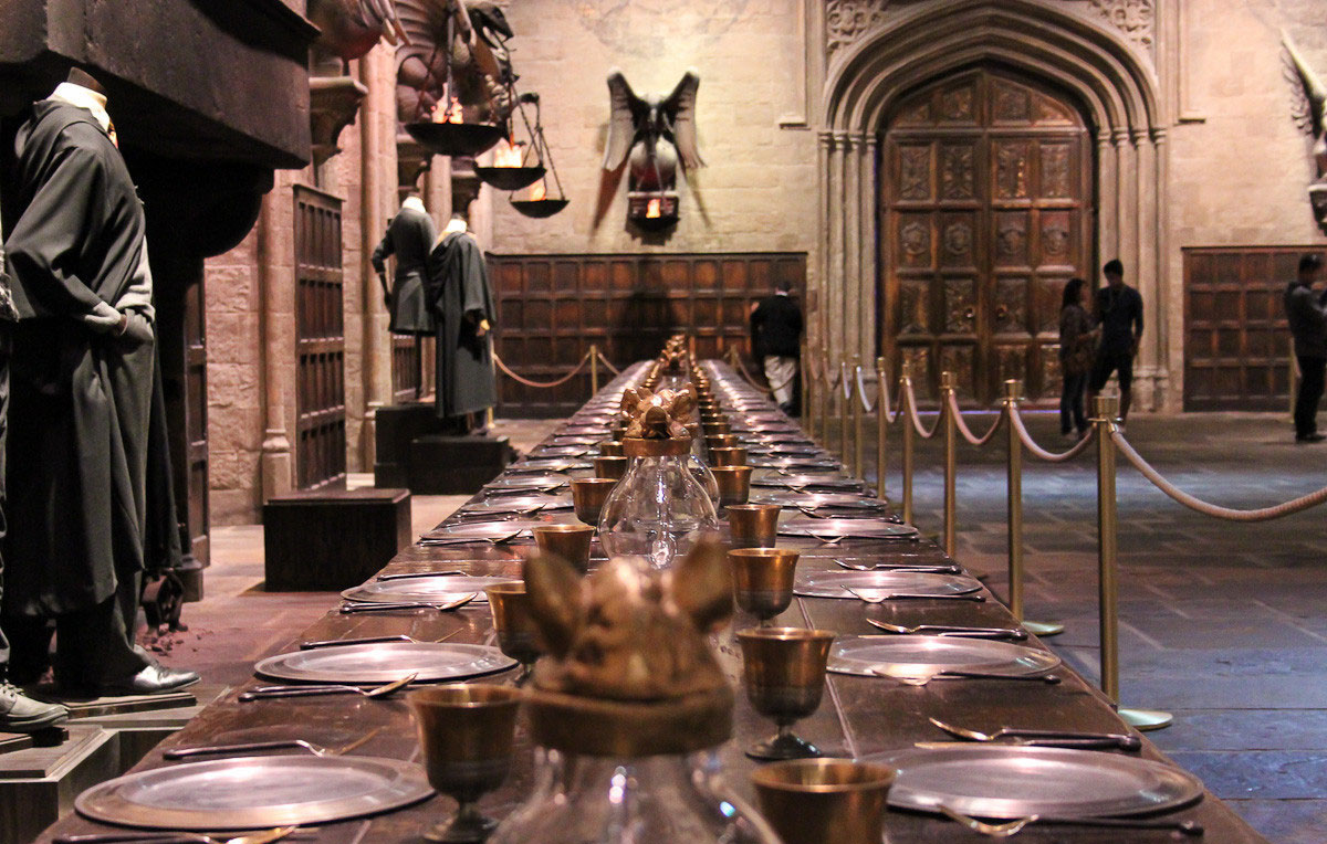 В музее Гарри Поттера в Англии
