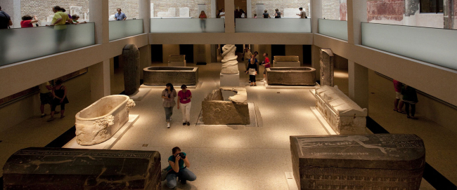 Египетский музей и собрание папирусов в Берлине, зал