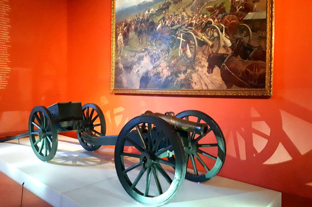 Пушка XIX века, Музей-панорама «Бородинская битва»