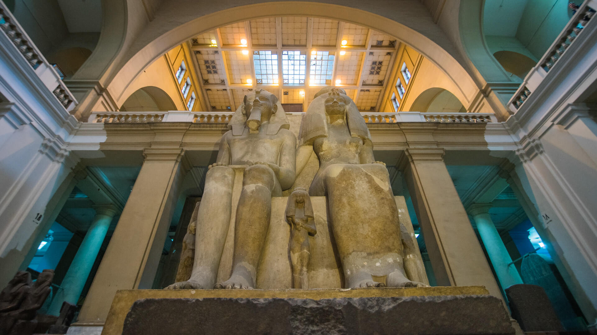 Египетский музей, Каир, статуи