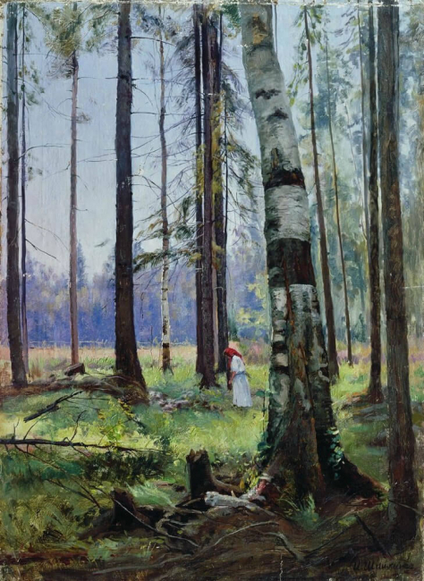«Опушка леса», Иван Иванович Шишкин, 1870-е