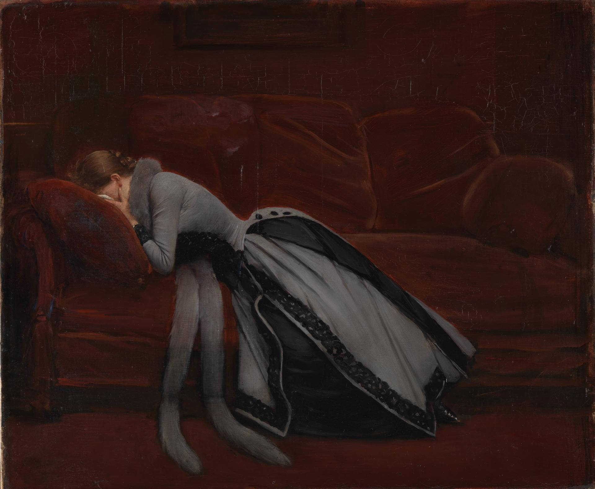 «После ошибки», Жан Беро - нетипичная картина художника