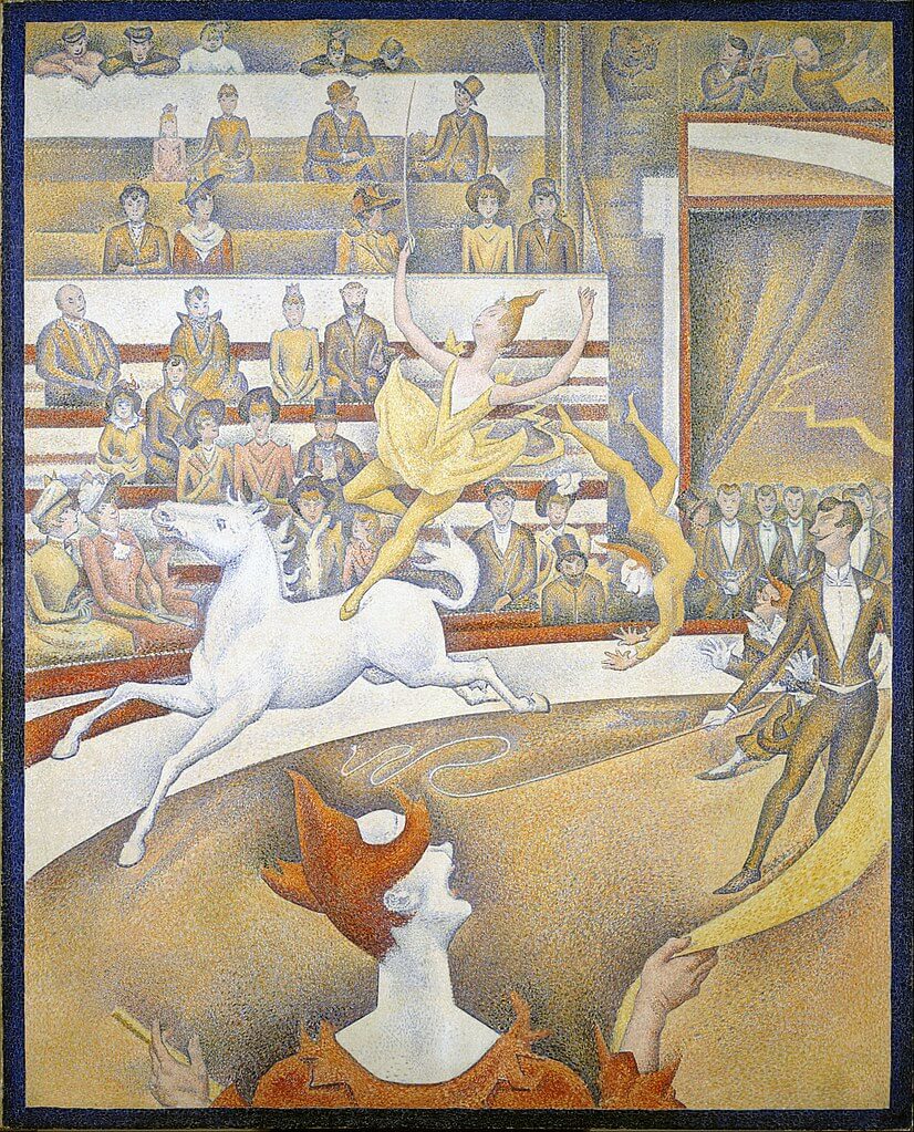 Картина «Цирк», Жорж-Пьер Сёра