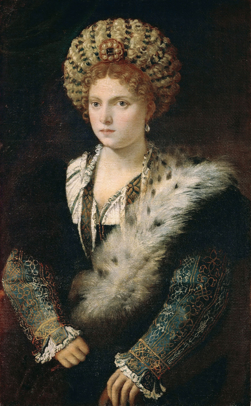 Портрет Изабеллы д'Эсте, Тициан
