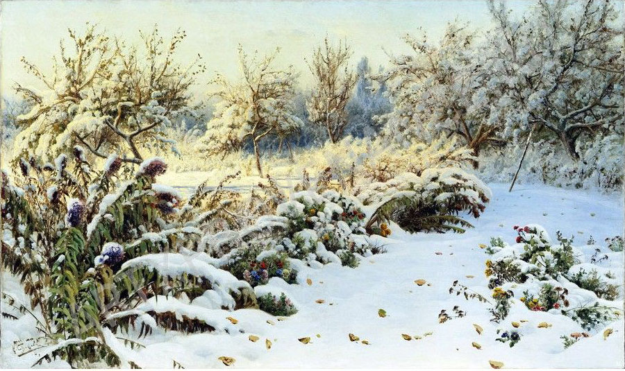 «Осенний каприз зимы», Николай Александрович Сергеев